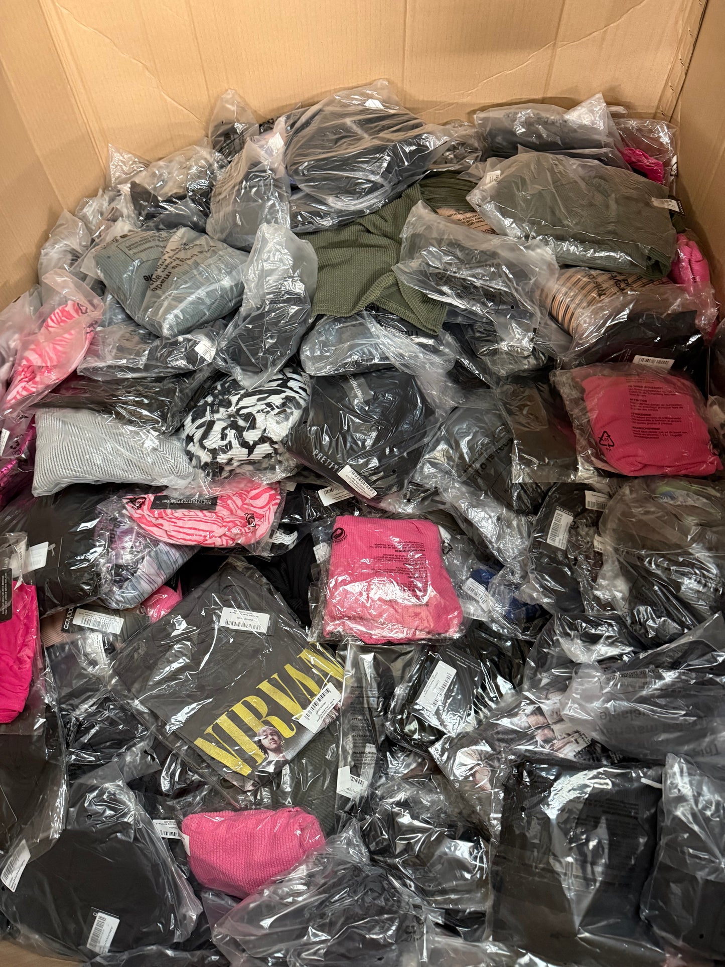 Clothing Mystery Box - Nasty Gal | Boohoo | Missguided | 10KG Box - Joblot Wholesale