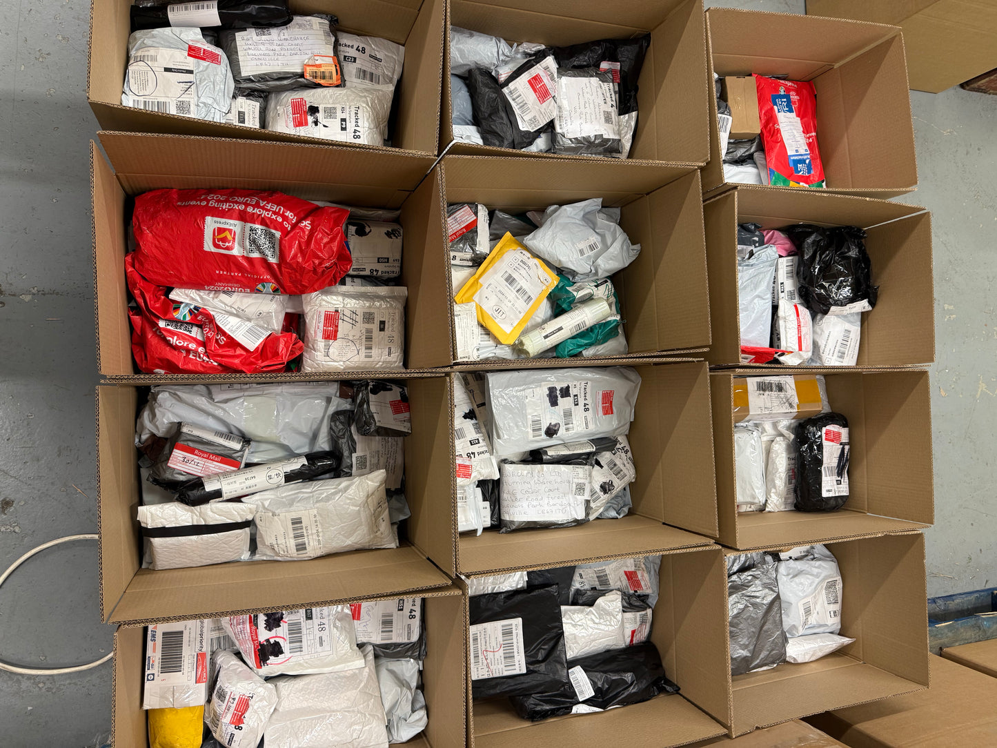 Royal Mail Undelivered Parcels - Joblot