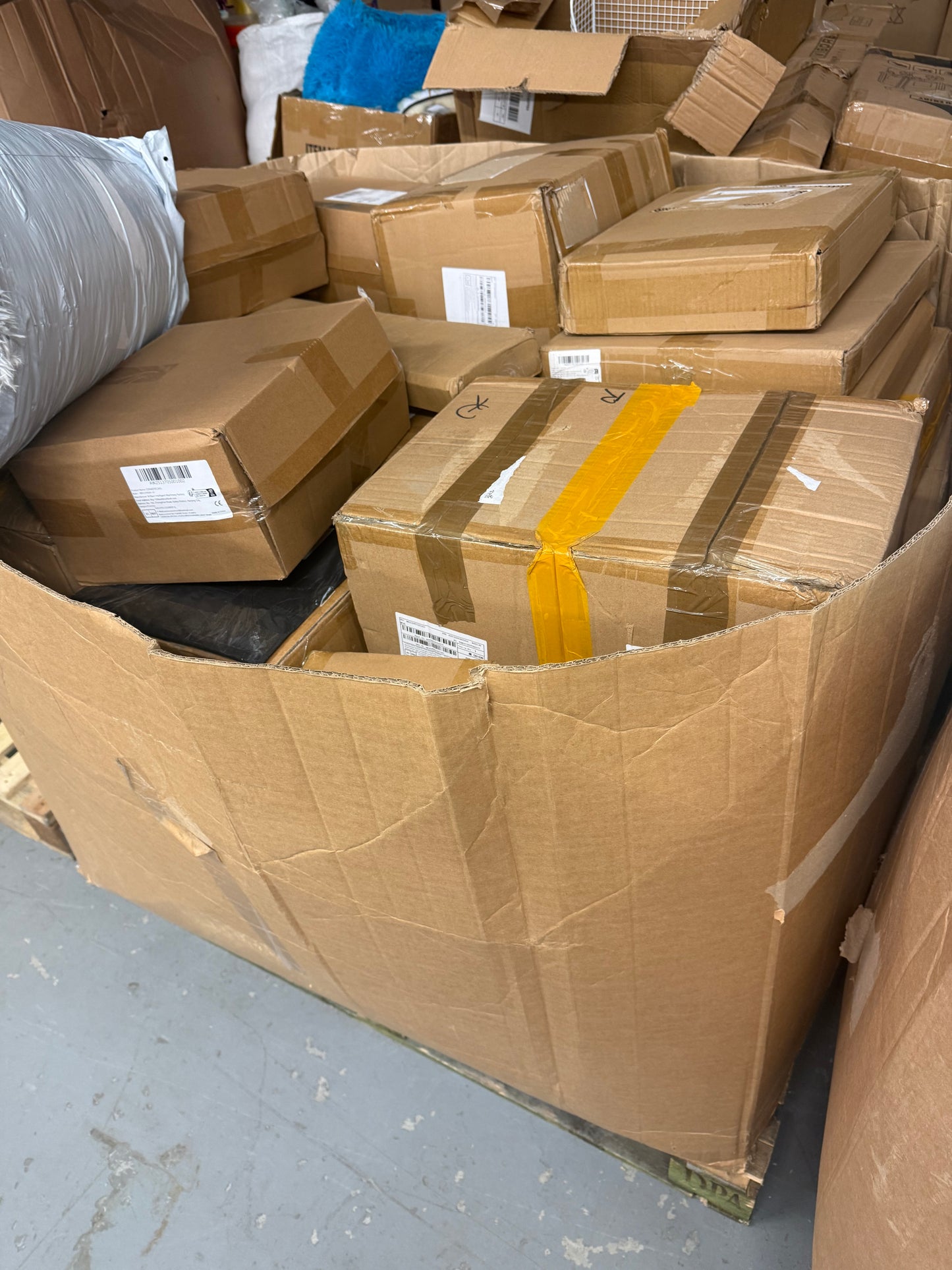 Pallet Return | Undelivered Parcels | Customer Returns Pallets from online Platforms