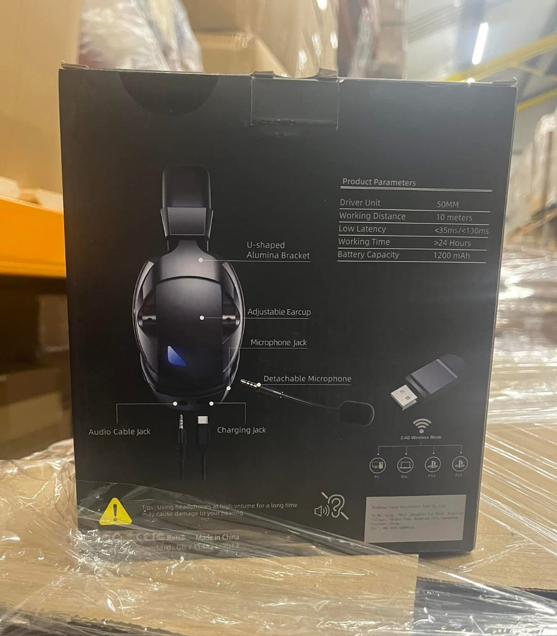 Gaming Headsets - Wholesale Joblot - 100pcs