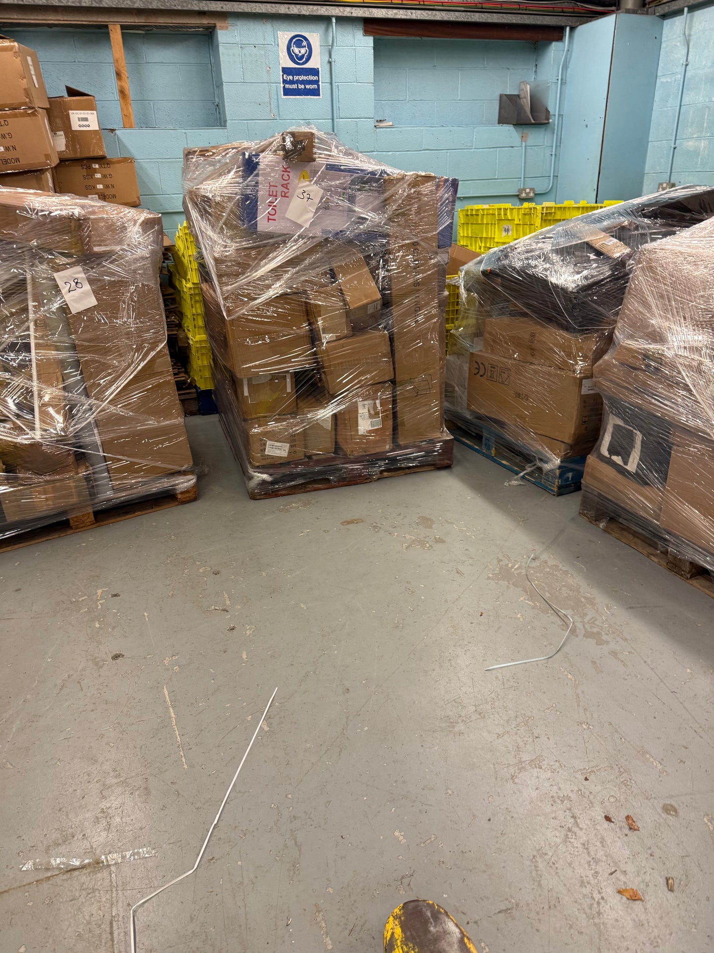 Pallet Return | Undelivered Parcels | Customer Returns Pallets from online Platforms