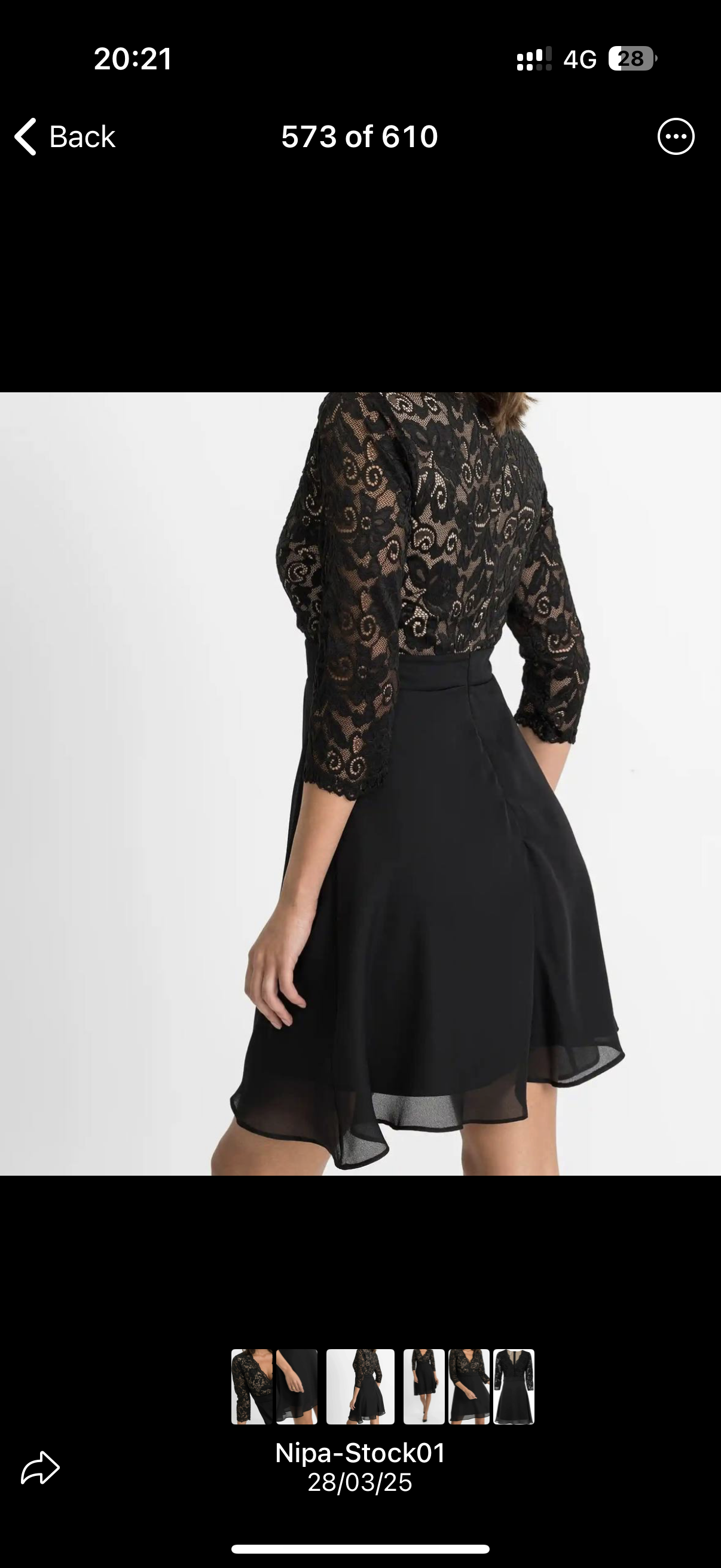 Women’s Dress in Black - MOQ 100 pcs | price is for 100pcs