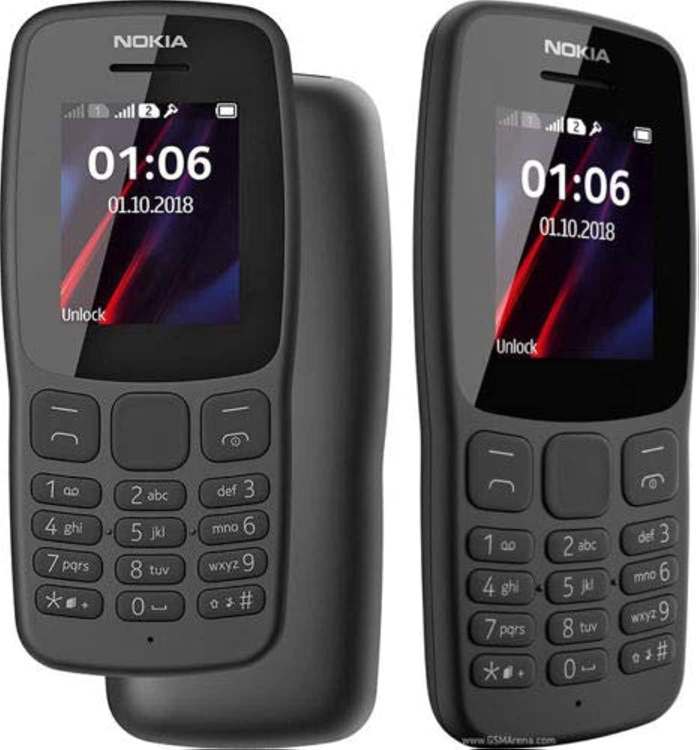 Joblot - Nokia 106 Dual Sim Mobile Phones - In Retail Packaging - Bulk - Brand New x 460 pcs