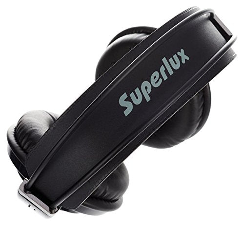 Superlux Studio Headphones HD681EVO - Professional Monitoring Semi Open (Black) - Buyers Hub