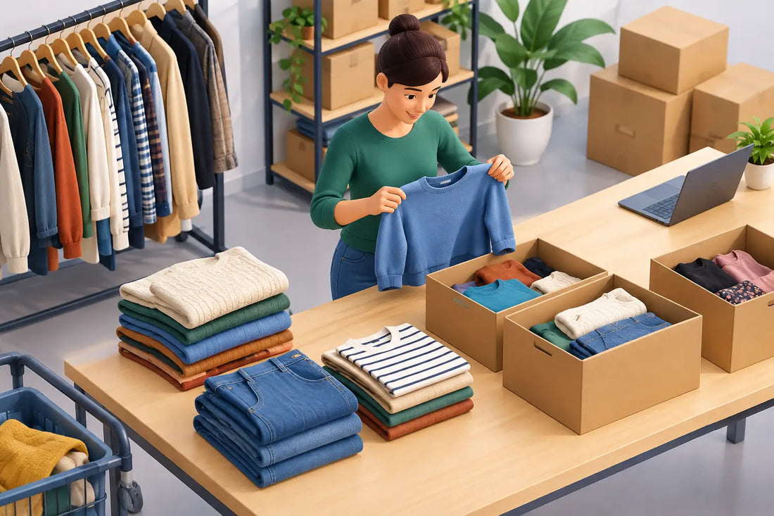 How to Sort Clothing Returns for Resale Profit