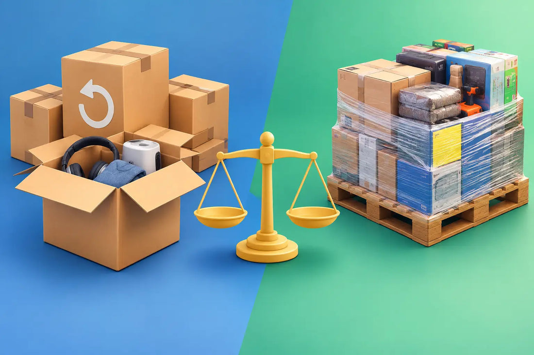 Return Boxes Versus Clearance Pallets: Which Pays?