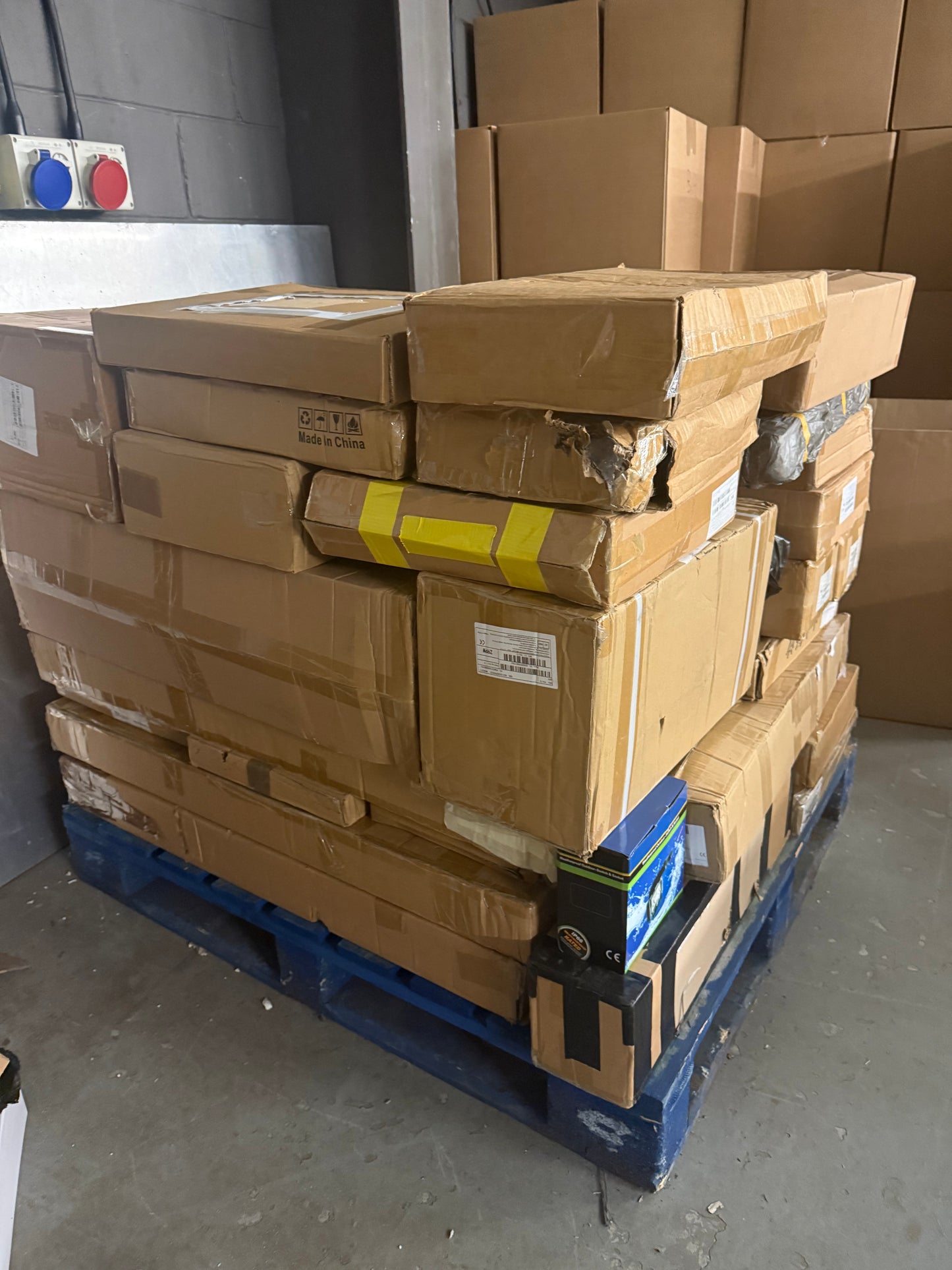 Pallet Return | Undelivered Parcels | Customer Returns Pallets from online Platforms
